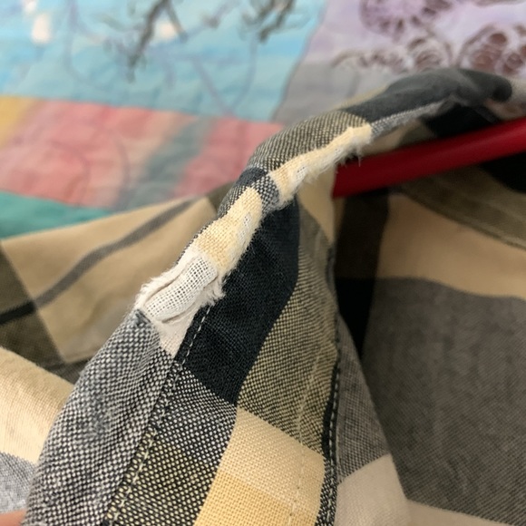 Panhandle Slim Men’s Large Long Sleeve Plaid Western Button Down Shirt - Picture 8 of 12